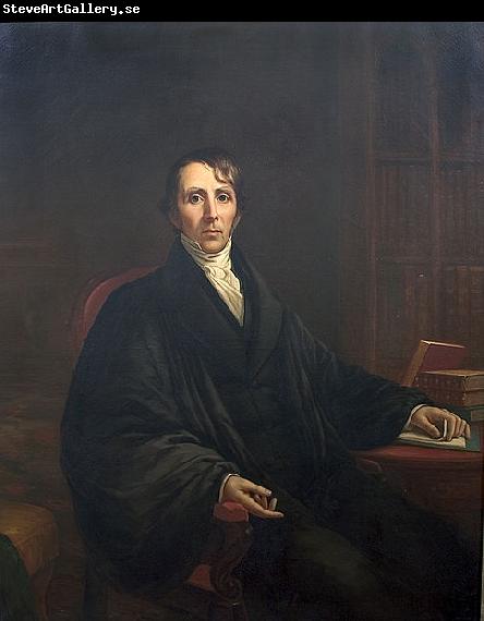 William Ellery Channing painted by American artist Henry Cheever Pratt.